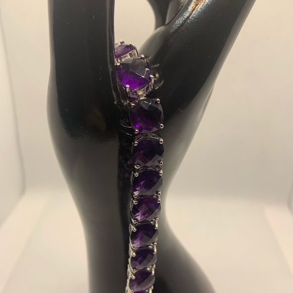 AFRICAN AMETHYST BRACELET - Picture 6 of 12